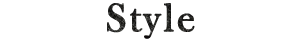 Style